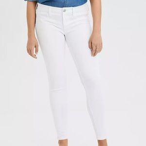 🦅 AMERICAN EAGLE NE(X)T LEVEL STRETCH (X) WHITE JEGGING 🦅